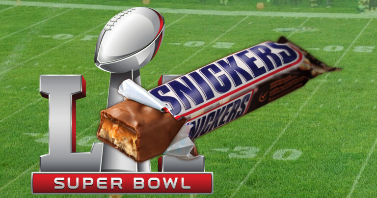 El anuncio de Snickers en el Super Bowl será en vivo