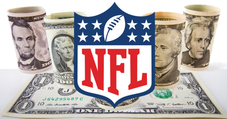 Continúa el crecimiento del tope salarial de la NFL
