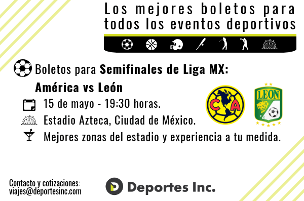 América vs León, semifinales en el Estadio Azteca