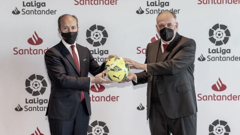 Santander extiende su contrato con LaLiga por dos años