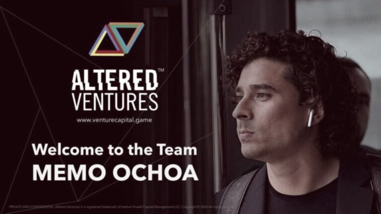 Guillermo Ochoa invierte un millón de dólares en Altered Ventures