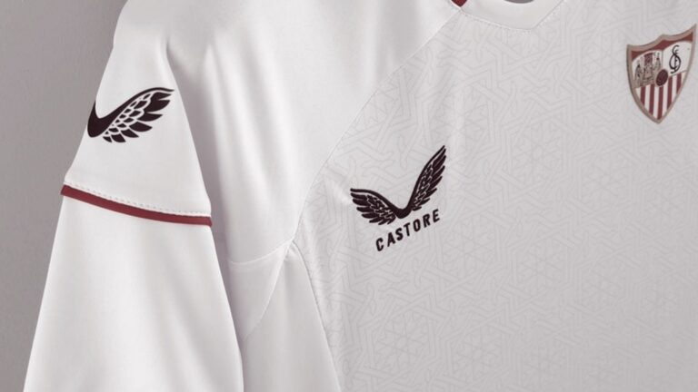 Castore es el nuevo sponsor de uniformes del Sevilla FC
