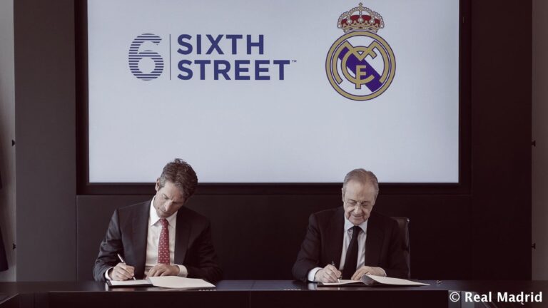 Real Madrid y Sixth Street firman millonaria alianza comercial