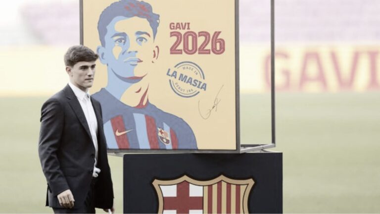 Barcelona asegura a su joya: Gavi renueva hasta 2026