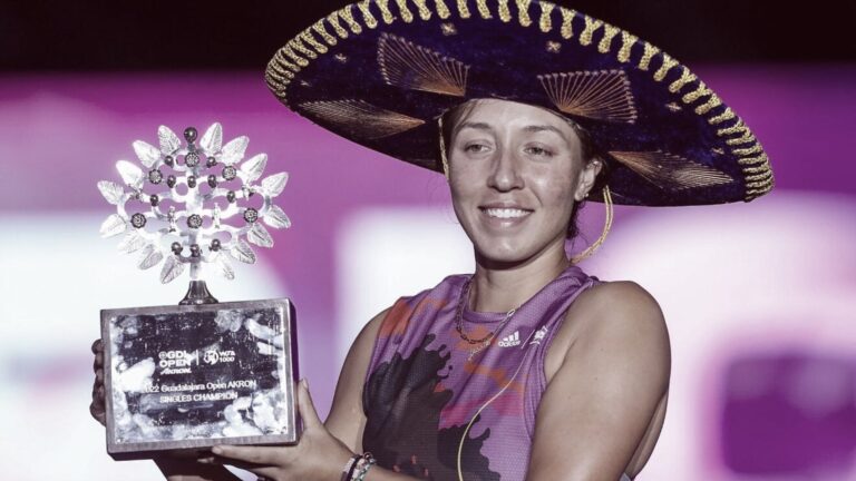 Jessica Pegula, ganadora del WTA Guadalajara 2022