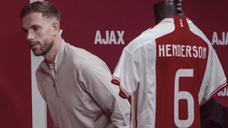 Jordan Henderson rompe récord de venta de jersey en Ajax