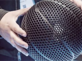 El innovador balón sin aire de Wilson para la NBA